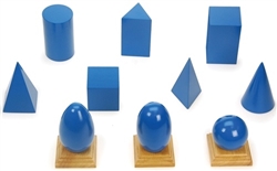 Montessori Materials: Geometric Solids with Bases & Planes Questions & Answers