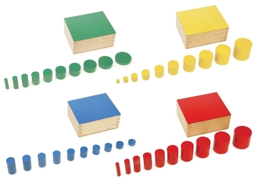 Montessori Materials Knobless Cylinders (Complete Set) (Value Line) Questions & Answers