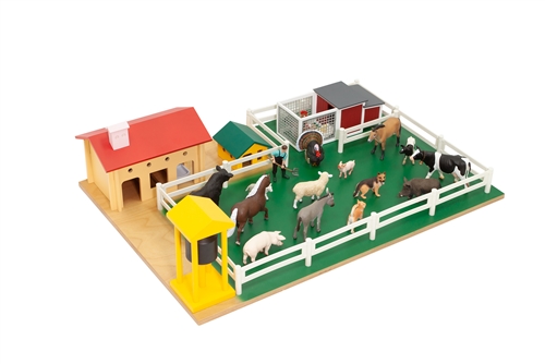 Montessori Materials: Montessori Farm Set with Farm Animals Questions & Answers