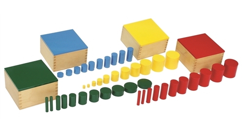 Montessori Materials Knobless Cylinders (Complete Set) (Premium Quality) Questions & Answers