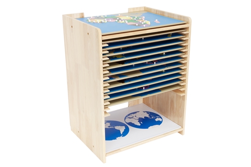 Montessori Materials Geography Map Cabinet Questions & Answers