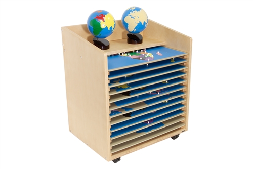 Montessori materials: Puzzle maps Cabinet Questions & Answers