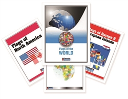 Montessori Materials: Flags of the World Nomenclature Cards (Printed) Questions & Answers