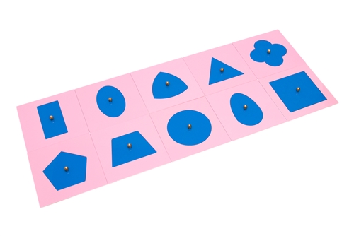 Are the knobs mounted through these blue insets so they are secure?