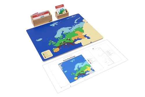 Montessori Materials: Biomes Puzzle Map Complete Set Questions & Answers