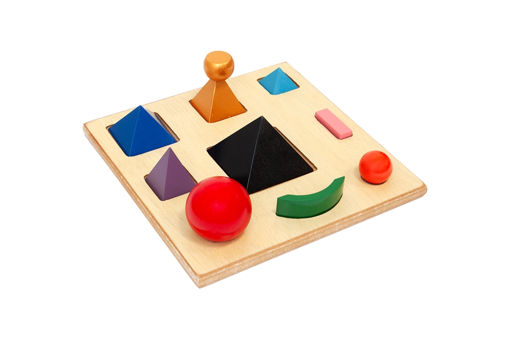 Are the actual symbol shapes made out of wood (not the base), if not, what material are they made of?