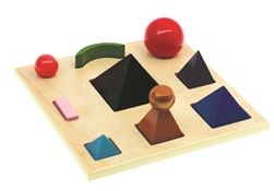 Montessori Materials: Grammar Symbol Solids w/ Base Questions & Answers