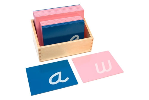 Montessori Materials: D'nealian Sandpaper Letters Questions & Answers