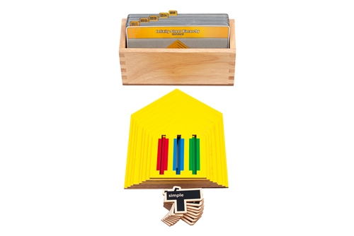 Montessori Materials: Infinity Street Hierarchy - Complete Set Questions & Answers