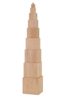 Montessori Materials Natural Color Tower Questions & Answers