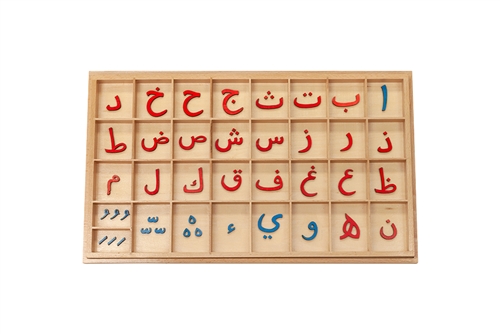 Arabic Montessori Materials: Small Movable Alphabet: Arabic Questions & Answers