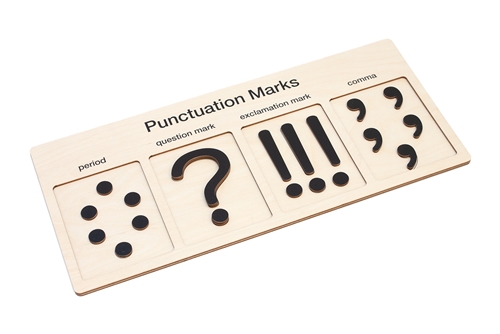 How large are the punctuation marks?