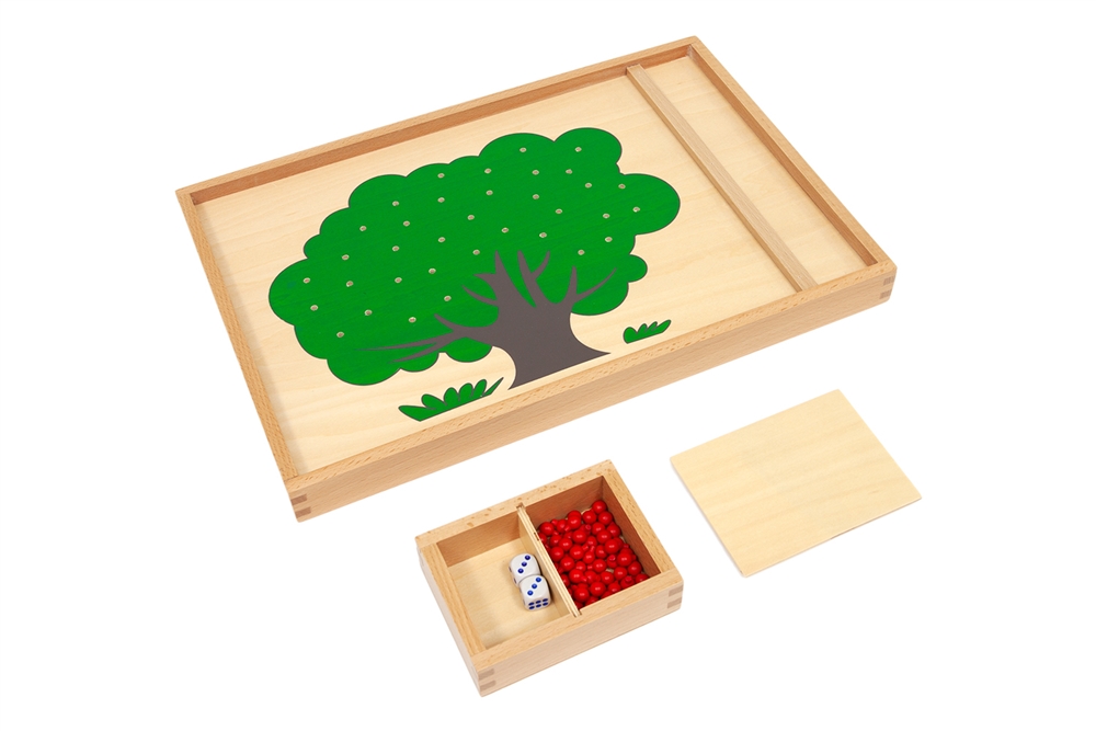 Montessori Materials Wooden Apple Tree Game Questions & Answers