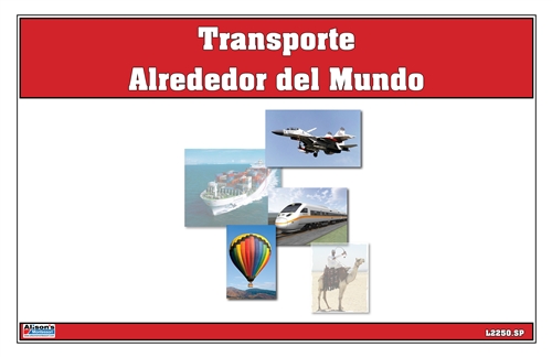 Montessori Materials: Transporte Alrededor del Mundo Questions & Answers